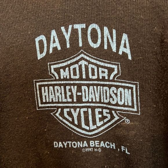 Vintage 1996 Harley Davidson Daytona long sleeve shirt - Picture 6 of 10